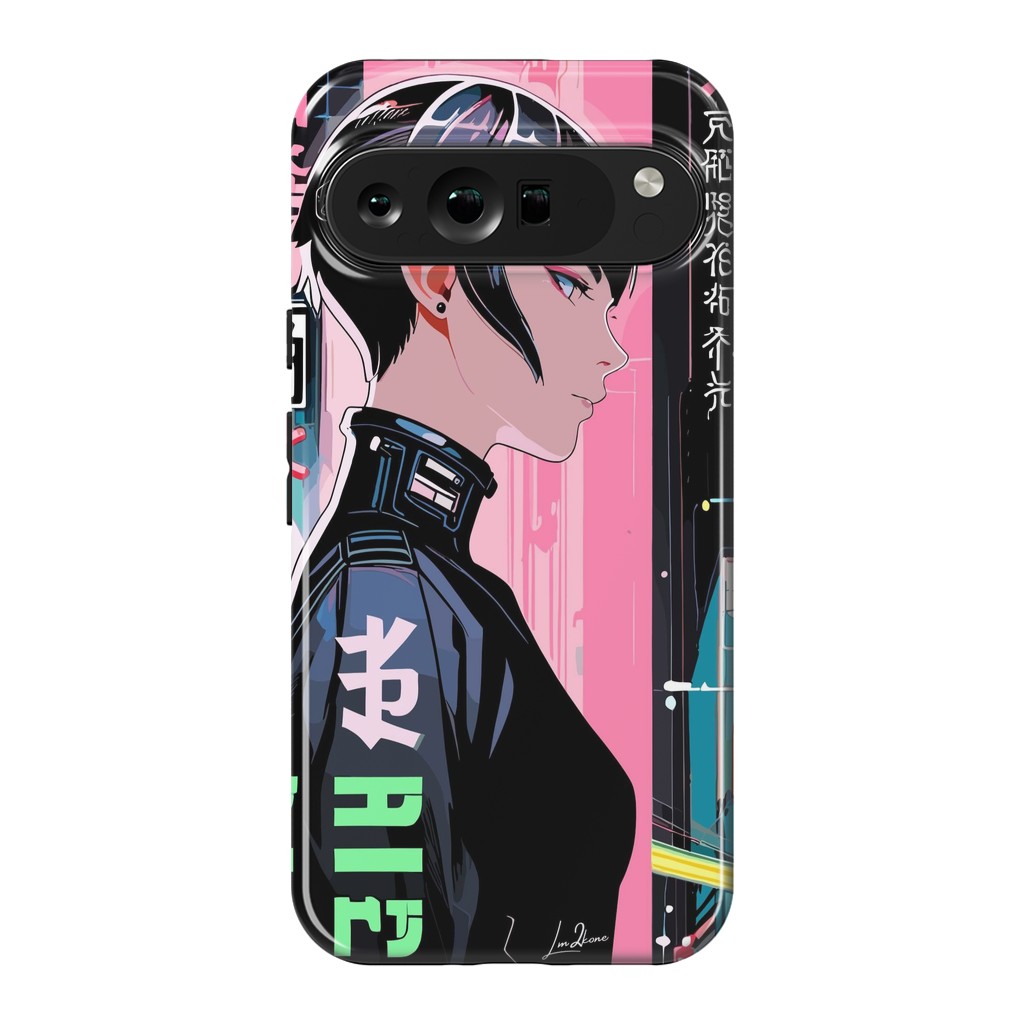 Pixel 9 Pro XL StrongFit Cyberpunk Pop Girl by LM2Kone