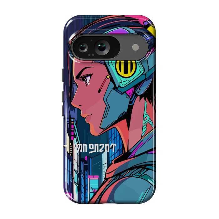 Pixel 9 StrongFit Pop Cyberpunk Neon by LM2Kone