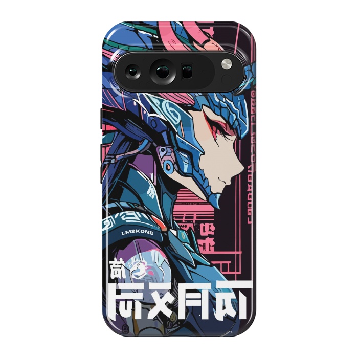 Pixel 9 Pro XL StrongFit Cyberpunk Dragon Girl by LM2Kone