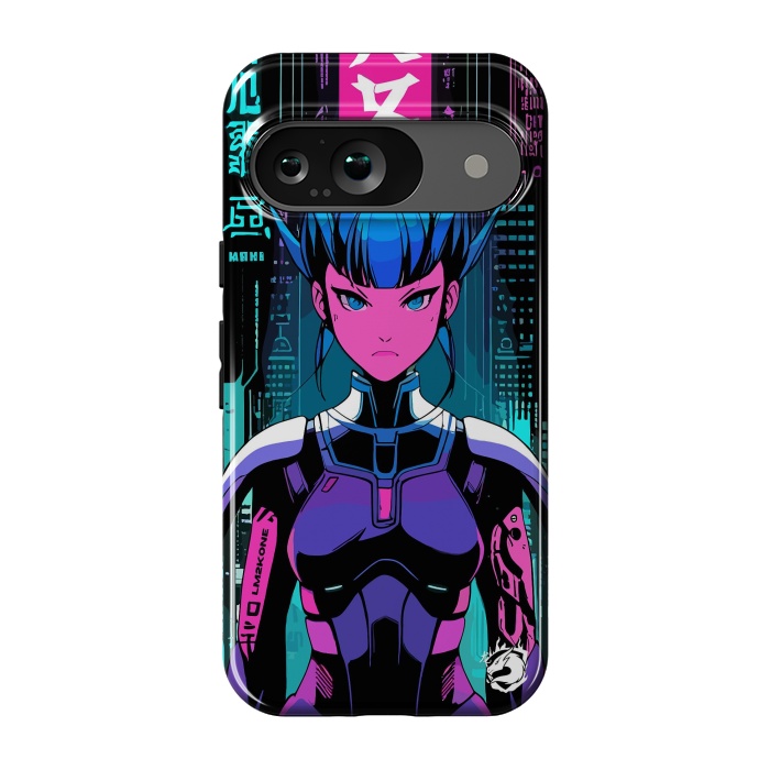 Pixel 9 StrongFit Cyberpunk Japan Neon by LM2Kone