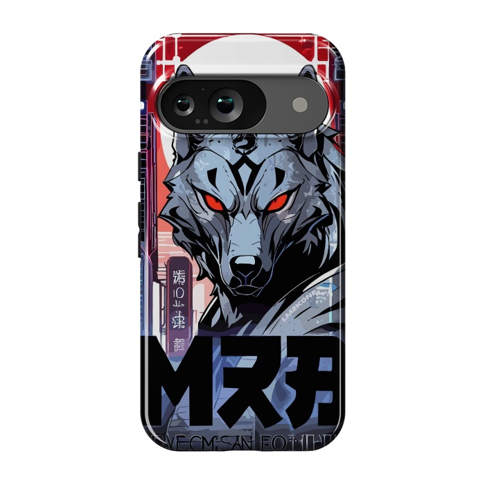 Pixel 9 StrongFit Cyberpunk Silver Wolf by LM2Kone