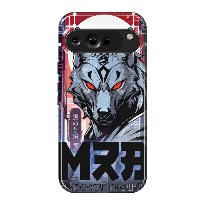 Pixel 9 Pro XL StrongFit Cyberpunk Silver Wolf by LM2Kone