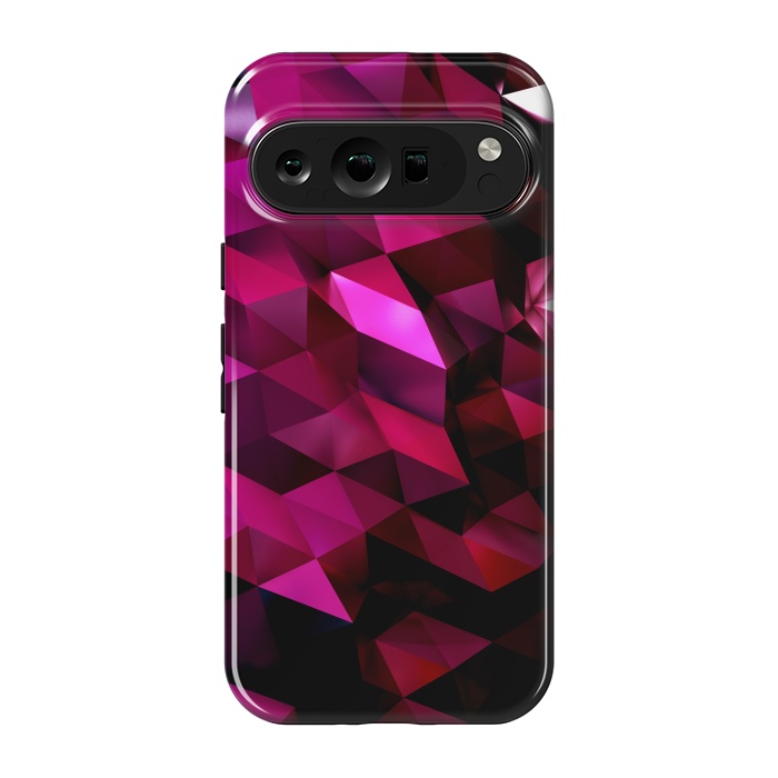 Pixel 9 pro StrongFit Red Diamond by JohnnyVillas