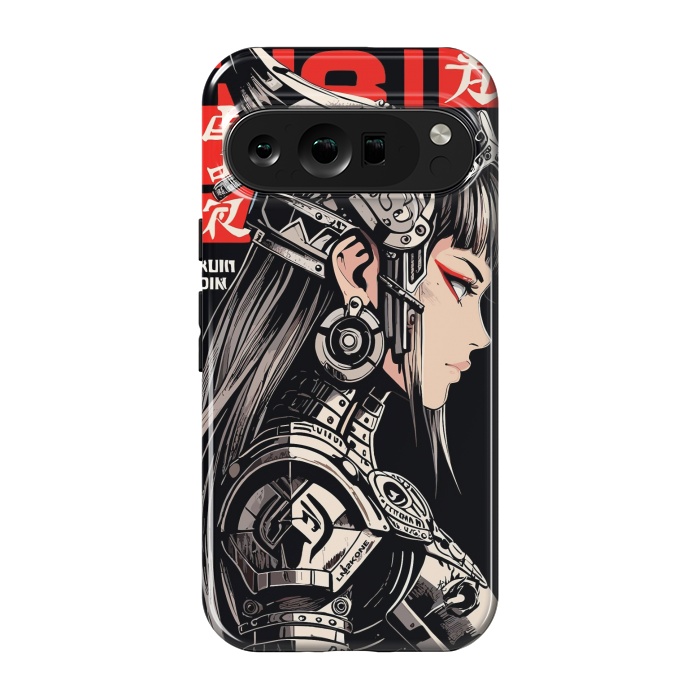 Pixel 9 pro StrongFit Warrior Red Valkyrie by LM2Kone