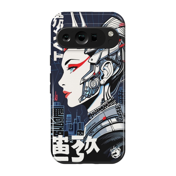 Pixel 9 pro StrongFit Cyborg Japan Girl by LM2Kone