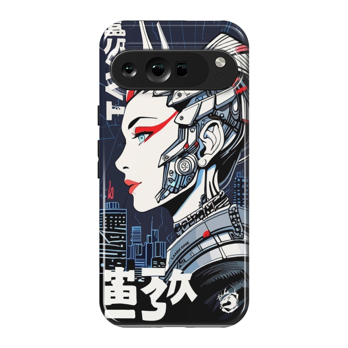 Pixel 9 Pro XL StrongFit Cyborg Japan Girl by LM2Kone