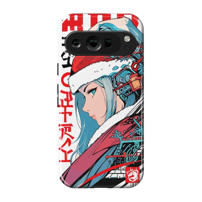 Pixel 9 pro StrongFit Japan Christmas Girl by LM2Kone