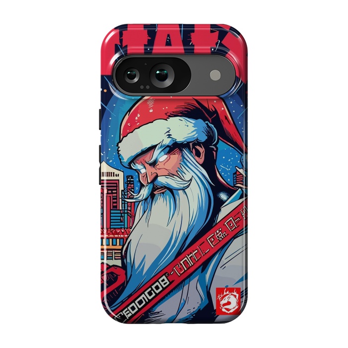 Pixel 9 StrongFit Modern Santa Claus by LM2Kone