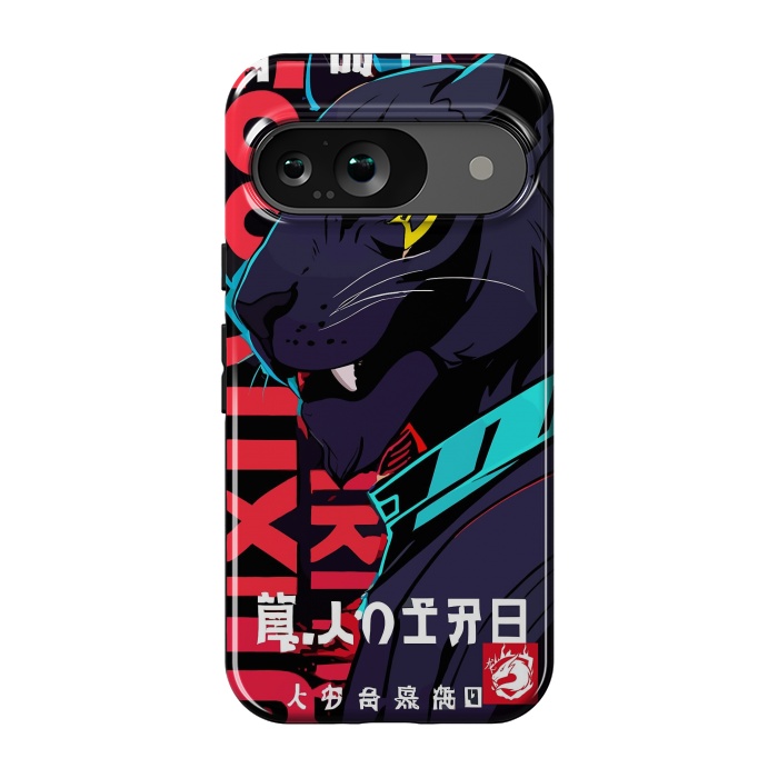 Pixel 9 StrongFit Cyberpunk Blue Panther by LM2Kone