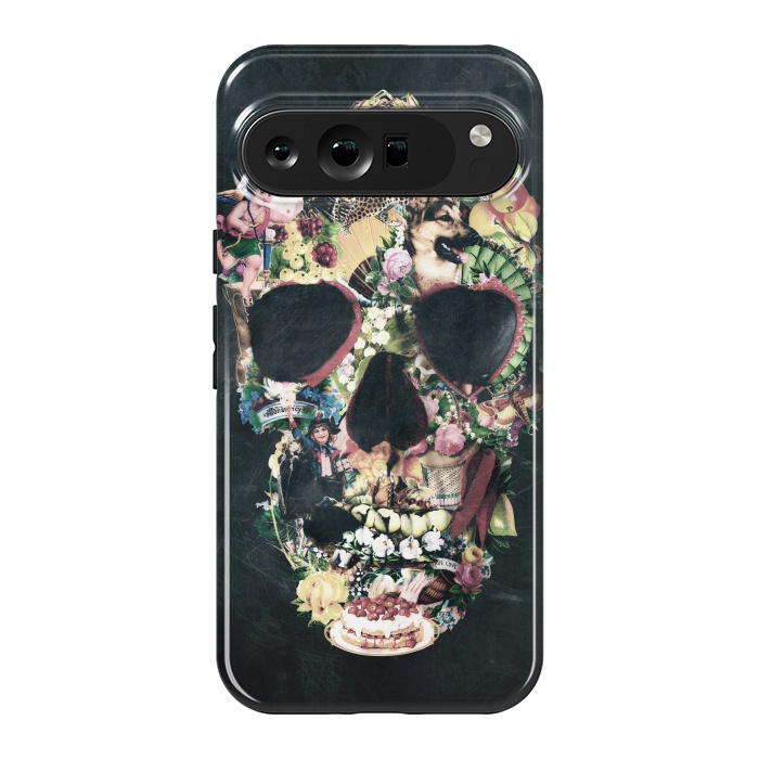 Pixel 9 Pro XL StrongFit Vintage Skull by Ali Gulec