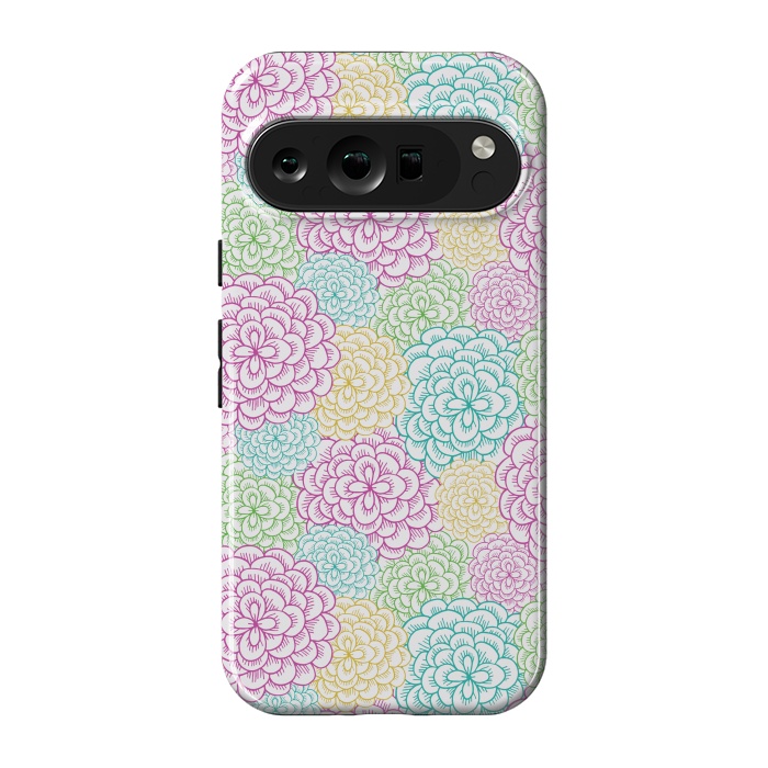 Pixel 9 pro StrongFit Dahlia by TracyLucy Designs