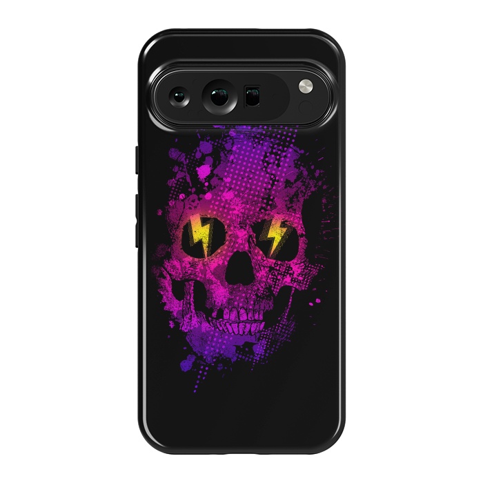 Pixel 9 Pro XL StrongFit Acid Skull by Mitxel Gonzalez