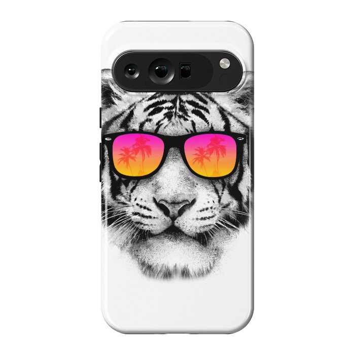 Pixel 9 Pro XL StrongFit The Coolest Tiger by Mitxel Gonzalez