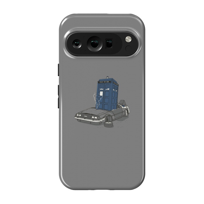 Pixel 9 pro StrongFit Stuck in the future by Xylo Riescent