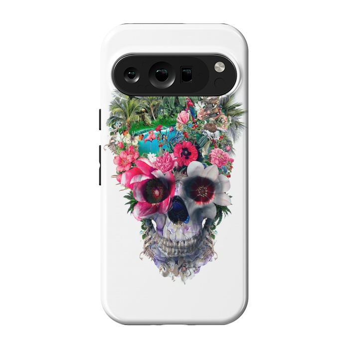 Pixel 9 pro StrongFit Summer Skull III by Riza Peker