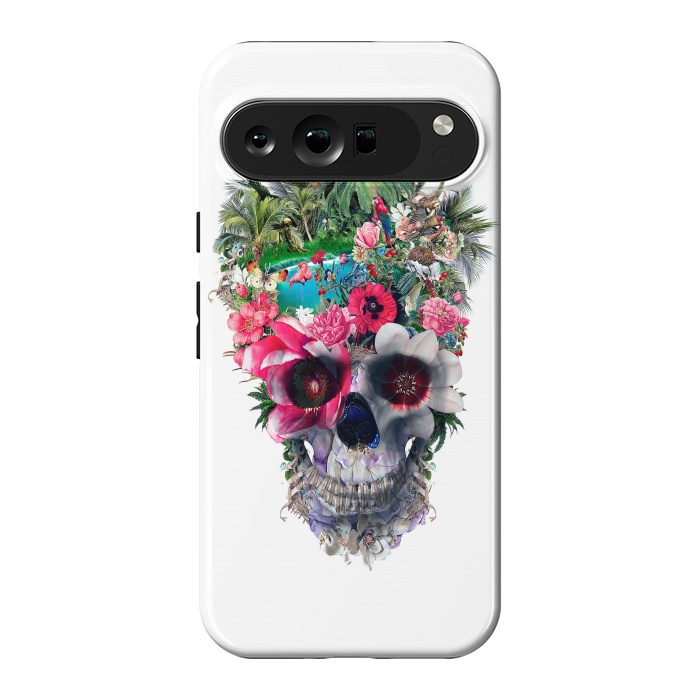 Pixel 9 Pro XL StrongFit Summer Skull III by Riza Peker