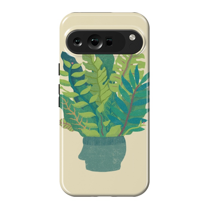 Pixel 9 Pro XL StrongFit GREEN MIND by Ilustrata