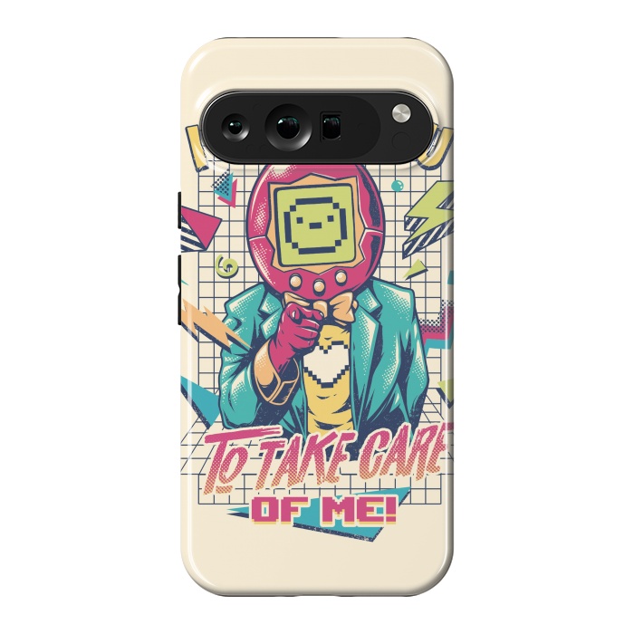 Pixel 9 Pro XL StrongFit Tagamagotchi sam by Ilustrata