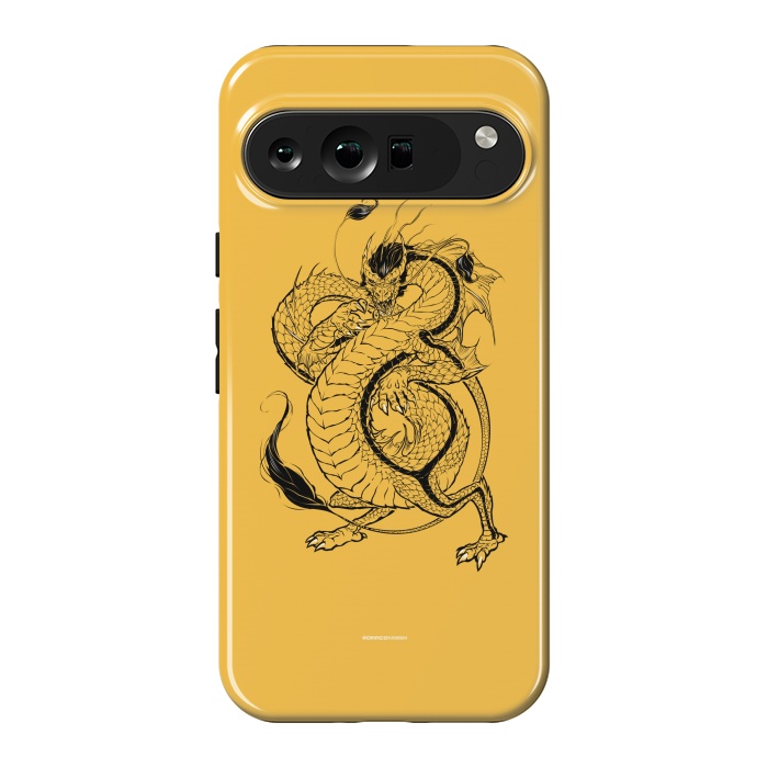 Pixel 9 Pro XL StrongFit Black Dragon by Draco