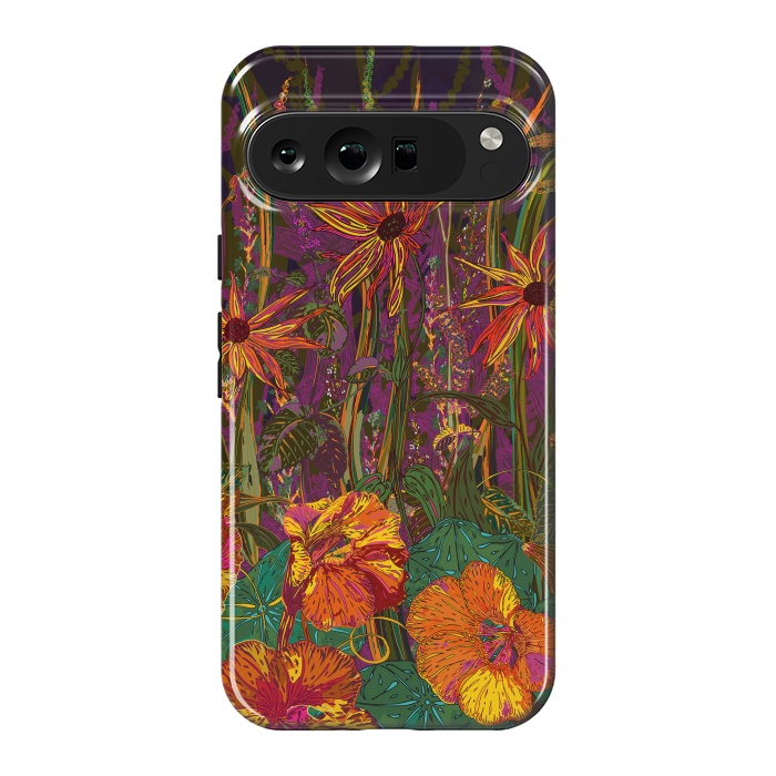 Pixel 9 Pro XL StrongFit Autumn Flowers by Lotti Brown