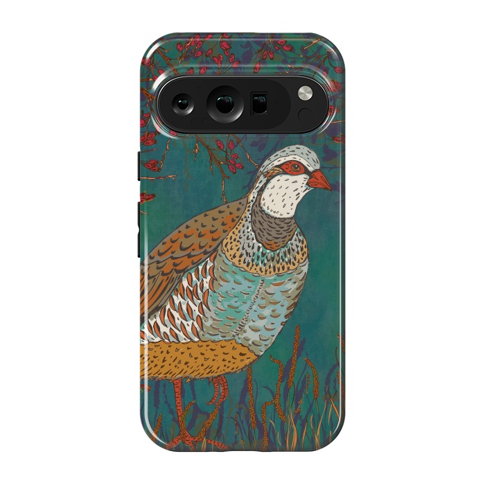 Pixel 9 pro StrongFit Partridge by Lotti Brown