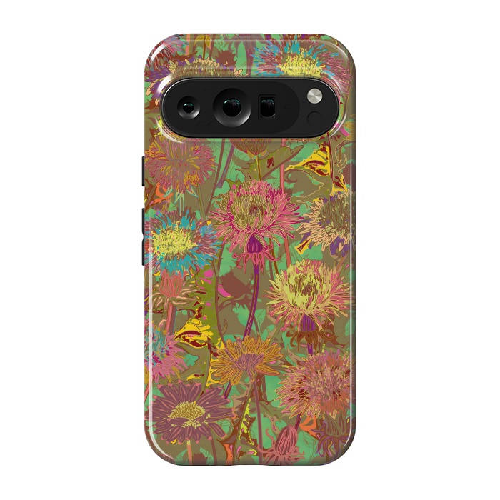 Pixel 9 pro StrongFit Dandelion Dawn by Lotti Brown