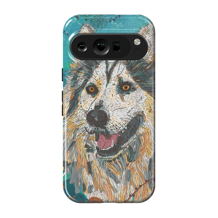 Pixel 9 pro StrongFit Husky by Lotti Brown