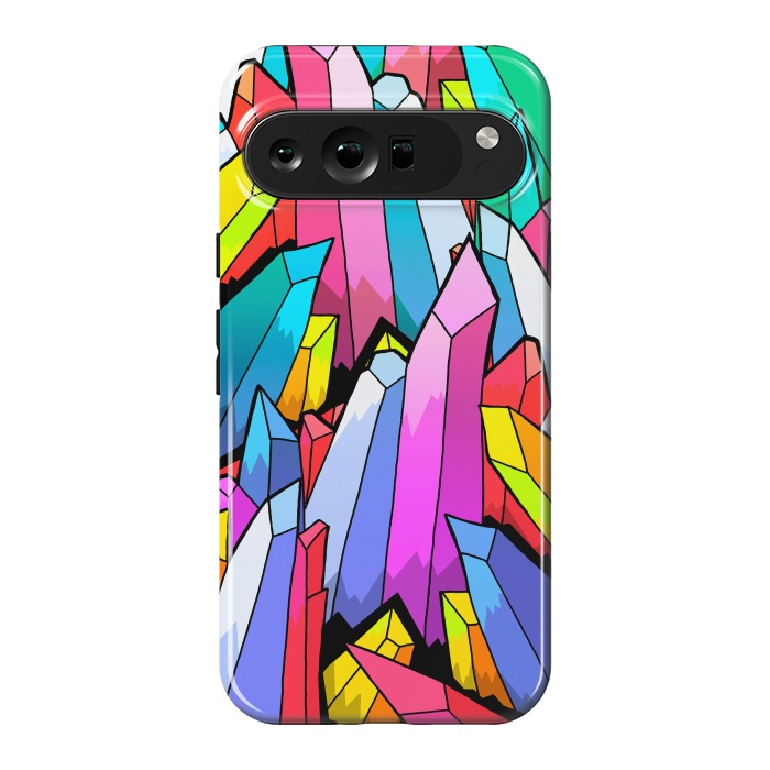 Pixel 9 Pro XL StrongFit Colour Crystals  by Steve Wade (Swade)