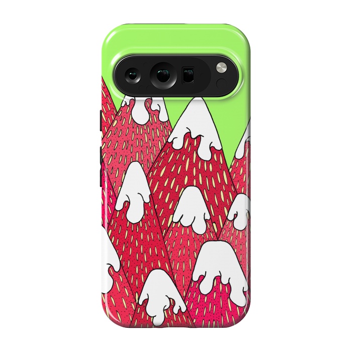 Pixel 9 pro StrongFit Strawberry Mountains by Steve Wade (Swade)