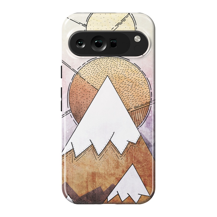 Pixel 9 Pro XL StrongFit Metal Mountains by Steve Wade (Swade)