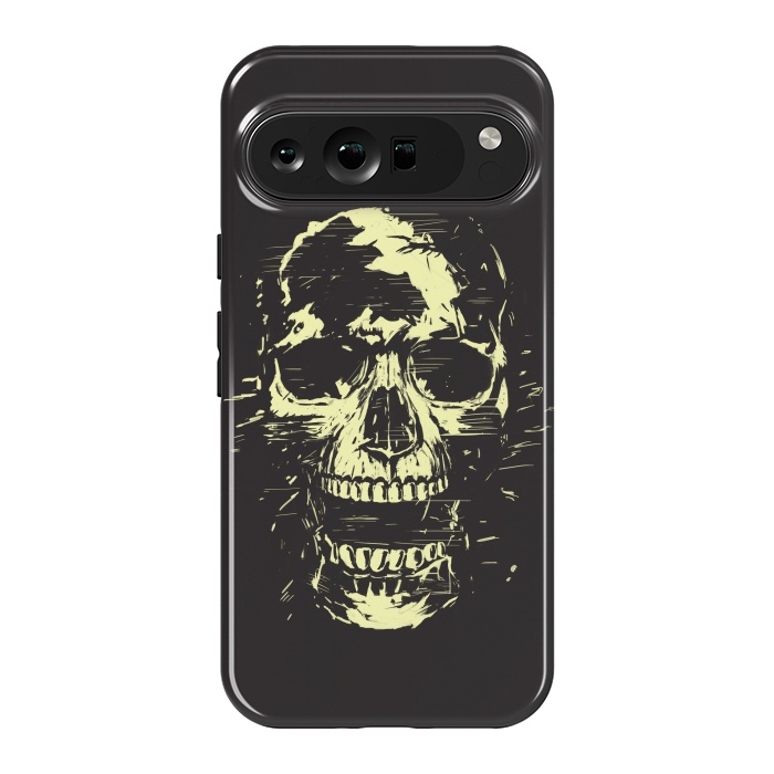 Pixel 9 Pro XL StrongFit Scream (gold) by Balazs Solti