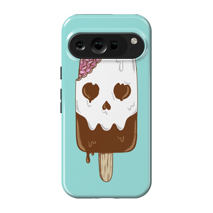 Pixel 9 pro StrongFit Skull Ice Cream by Coffee Man