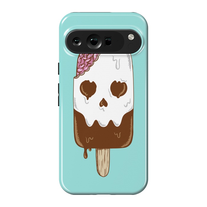 Pixel 9 Pro XL StrongFit Skull Ice Cream by Coffee Man