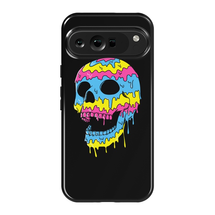 Pixel 9 Pro XL StrongFit Melted Skull by Coffee Man