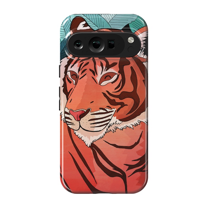 Pixel 9 pro StrongFit Tiger in the jungle  by Steve Wade (Swade)