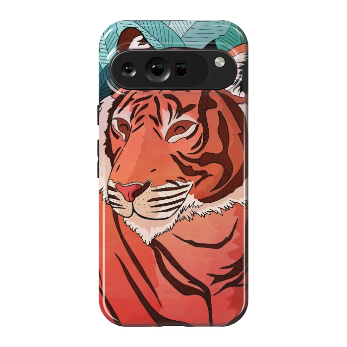 Pixel 9 Pro XL StrongFit Tiger in the jungle  by Steve Wade (Swade)