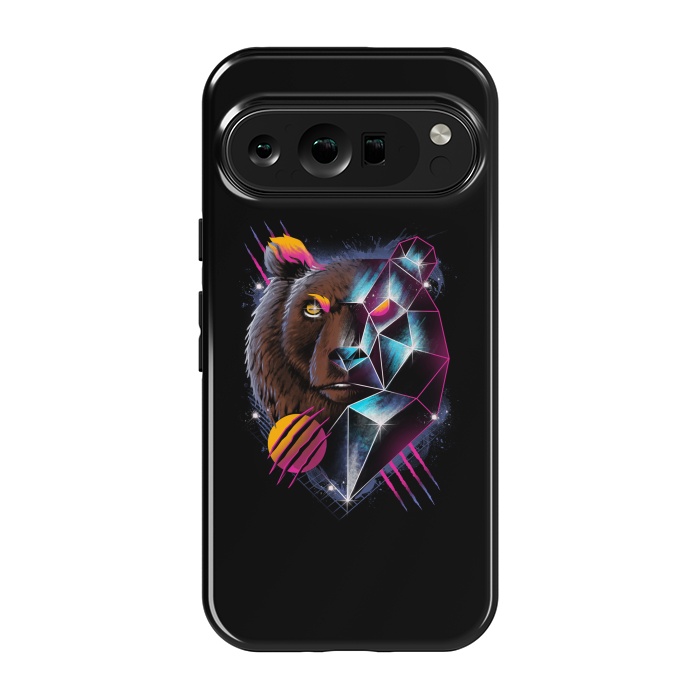 Pixel 9 pro StrongFit Rad Bear by Vincent Patrick Trinidad