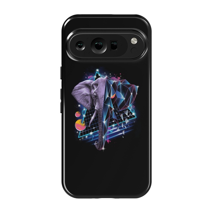 Pixel 9 pro StrongFit Rad Elephant by Vincent Patrick Trinidad