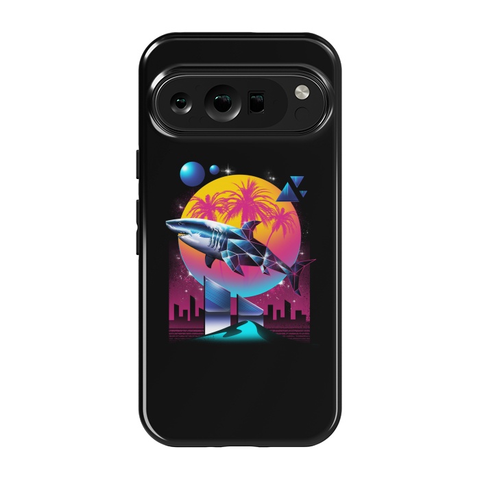 Pixel 9 pro StrongFit Rad Shark by Vincent Patrick Trinidad