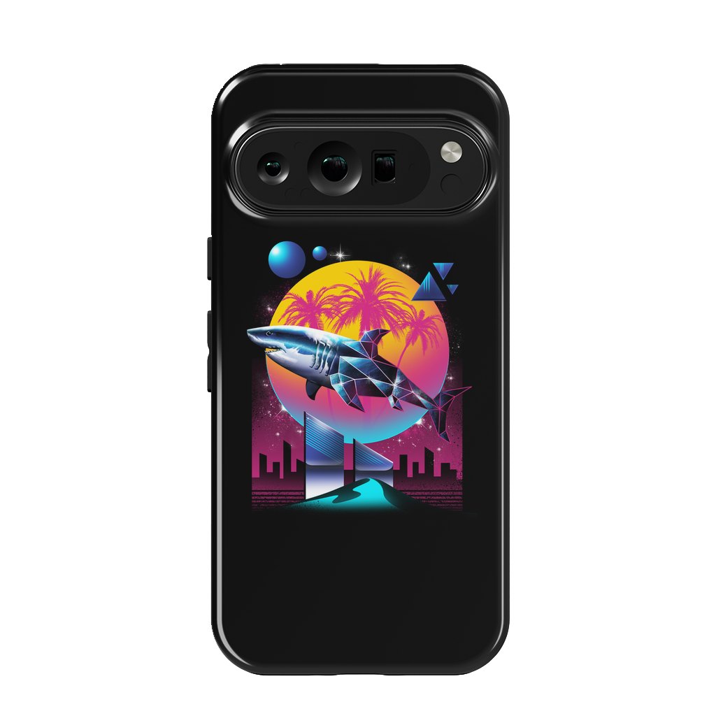 Pixel 9 pro StrongFit Rad Shark by Vincent Patrick Trinidad