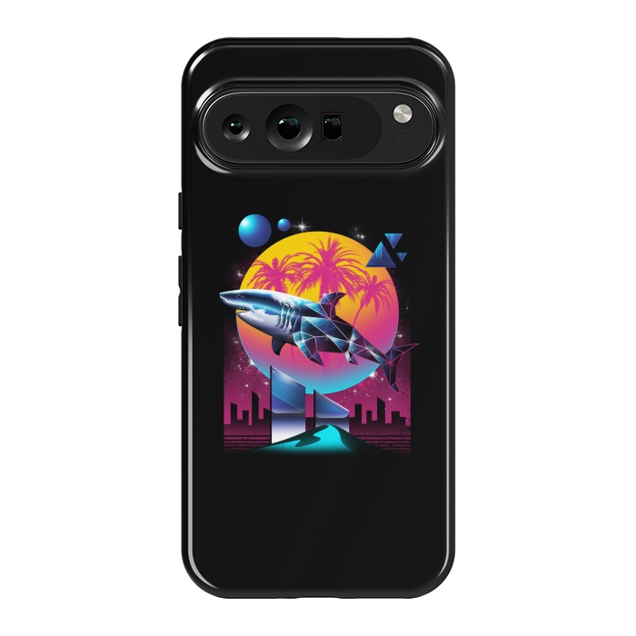 Pixel 9 Pro XL StrongFit Rad Shark by Vincent Patrick Trinidad