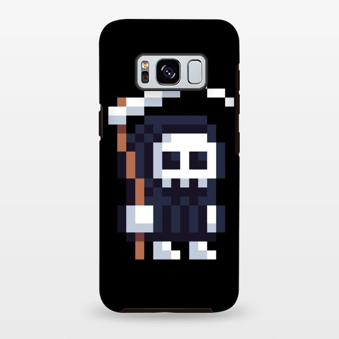 Galaxy S8 plus StrongFit Grim Pixel by Afif Quilimo