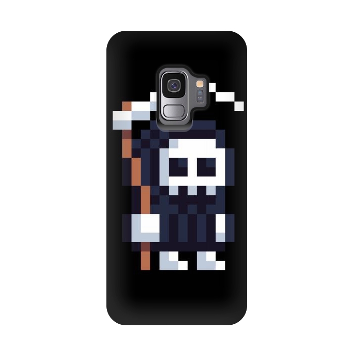 Galaxy S9 StrongFit Grim Pixel by Afif Quilimo