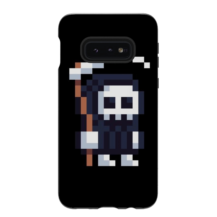 Galaxy S10e StrongFit Grim Pixel by Afif Quilimo