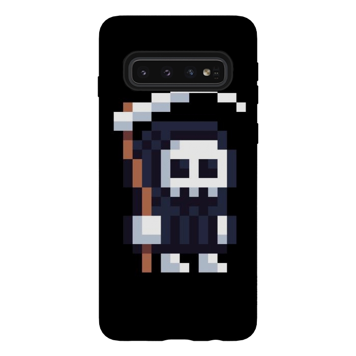 Galaxy S10 StrongFit Grim Pixel by Afif Quilimo