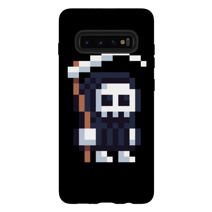 Galaxy S10 plus StrongFit Grim Pixel by Afif Quilimo