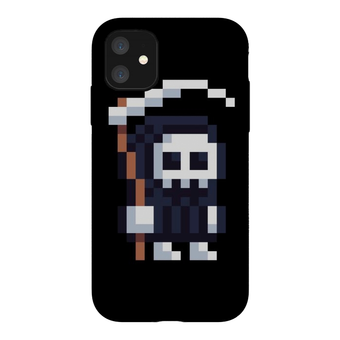 iPhone 11 StrongFit Grim Pixel by Afif Quilimo