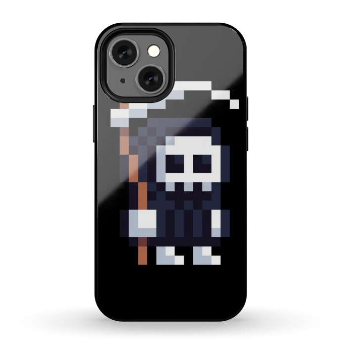 iPhone 12 mini StrongFit Grim Pixel by Afif Quilimo