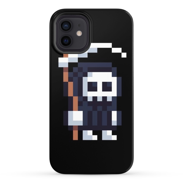 iPhone 12 StrongFit Grim Pixel by Afif Quilimo