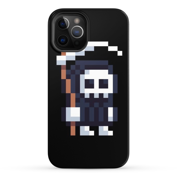 iPhone 12 Pro StrongFit Grim Pixel by Afif Quilimo